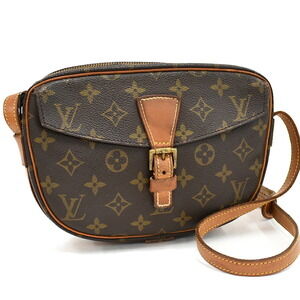 Louis Vuitton Jeune Fille Crossbody Bag Monogram Leather Brown